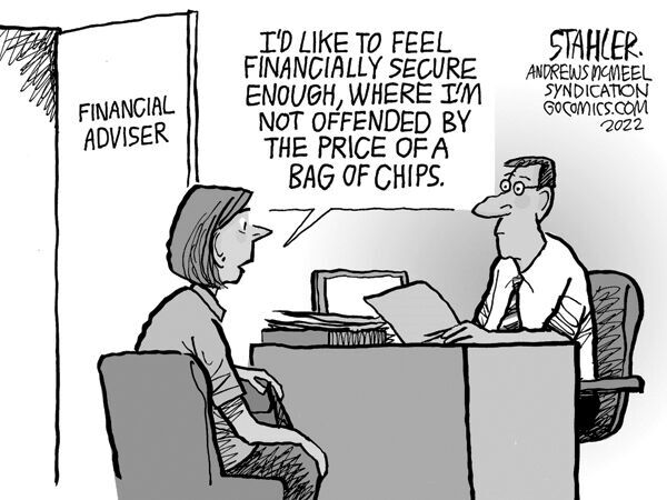 Editorial Cartoon: A bag of chips